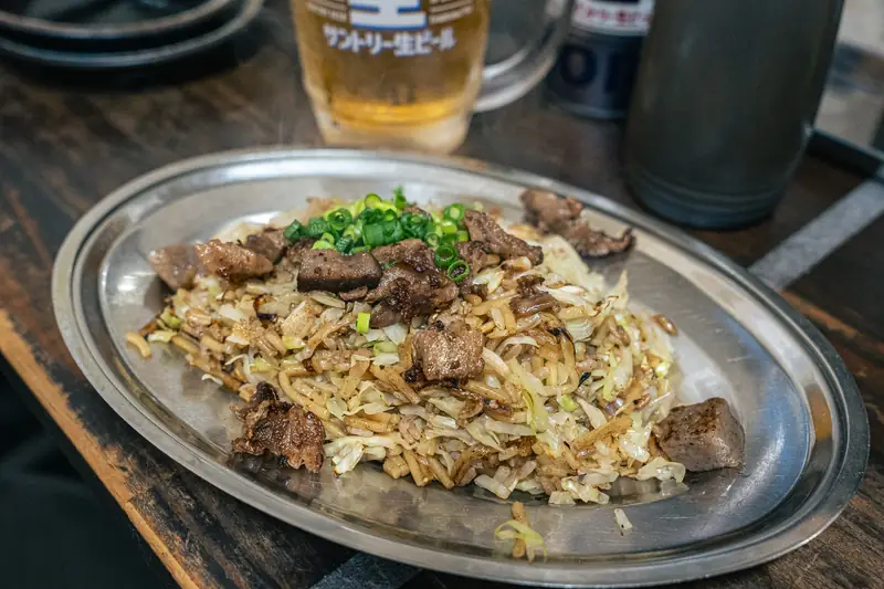 イカリのぼっかけそばめし