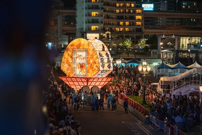青森の巨大ねぷたが神戸ハーバーランドに｜ポートタワーの夜景と並ぶ「弘前ねぷた in 神戸」を見てきた【5/31まで】