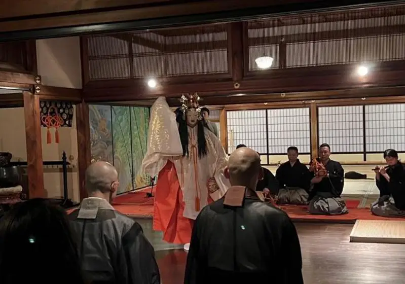 デジタル能舞 in 高台寺 2