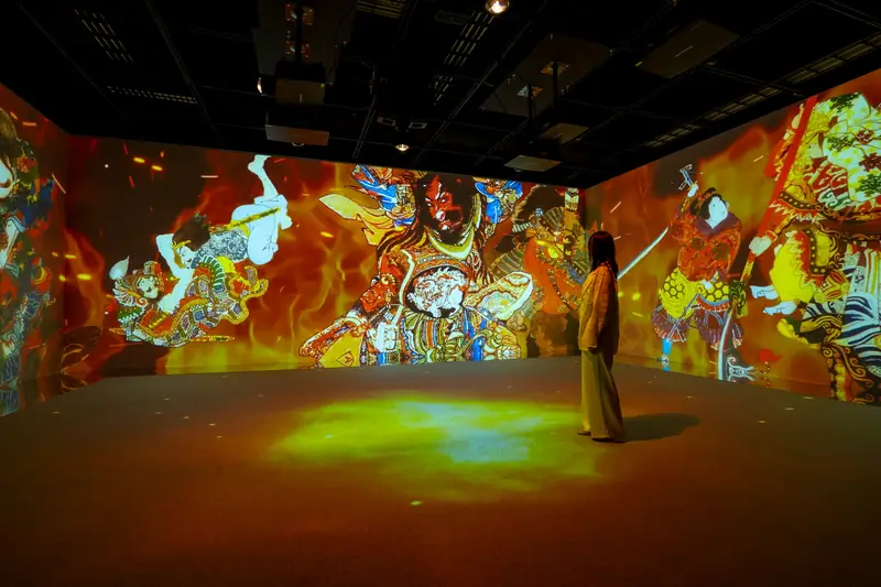 KUNIYOSHI IMMERSIVE ART in 歌川国芳展 3