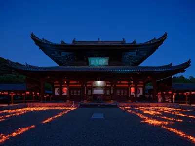 萬福寺 夜間特別拝観&光のアート