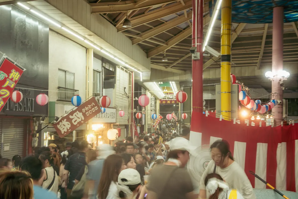 湊川夜市(東山商店街)2026 1