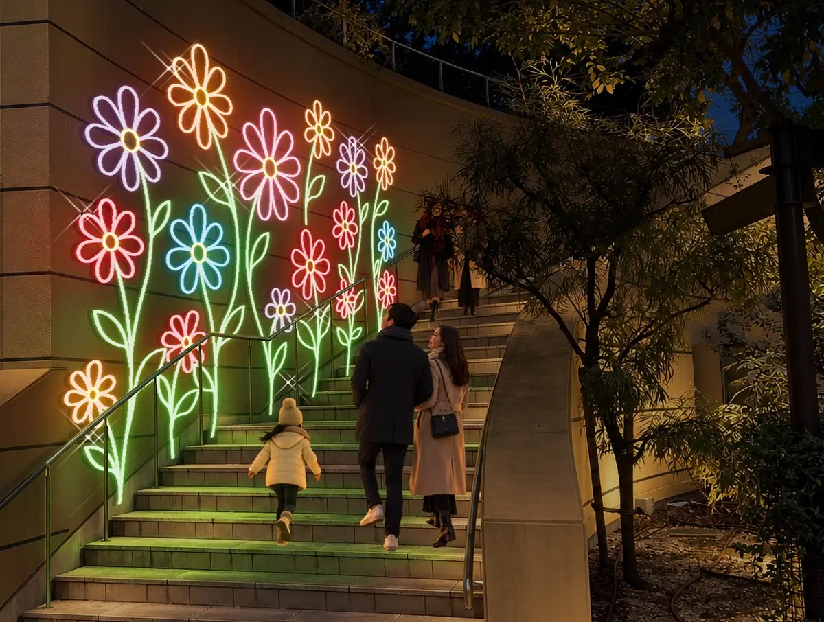 Namba Hikaritabi Winter Illumination 1