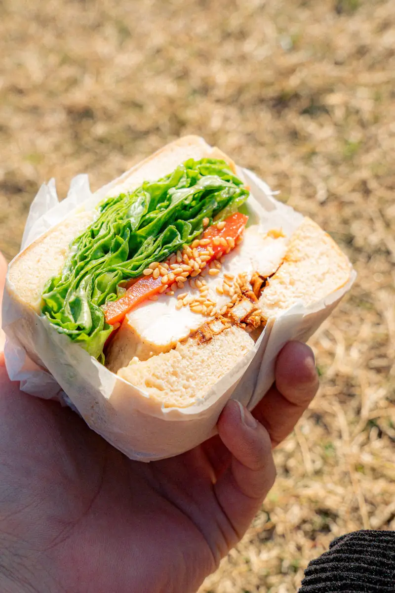 BAGEL MONDAYのベーグルサンド