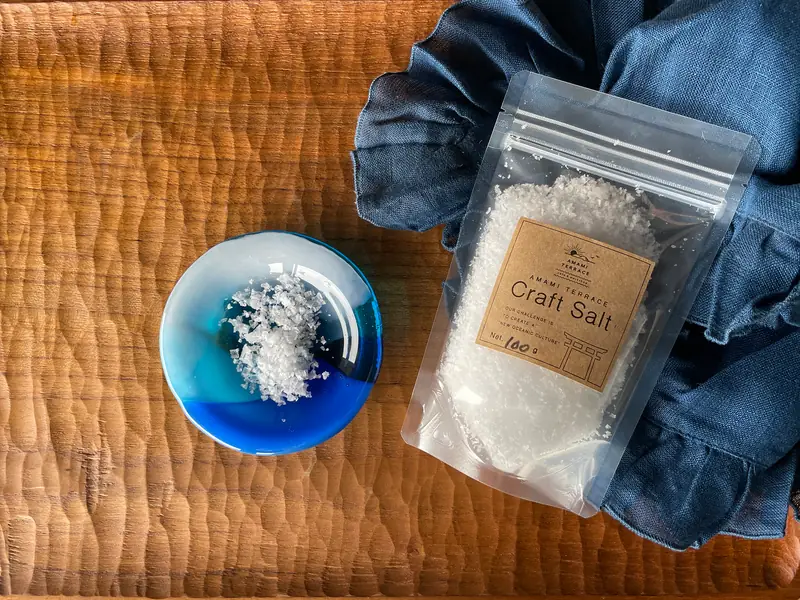 AMAMI TERRACEが製造する「Craft Salt」