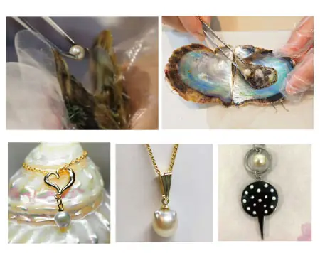 Pearl accessory processing example