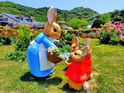 ピーターラビット™たちのフォトスポット