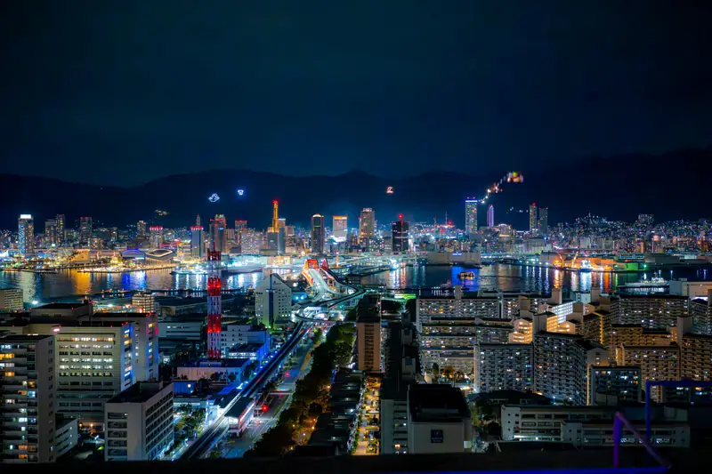 ソラフネ神戸から望む神戸の夜景イメージ