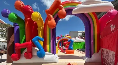 ふわふわ遊具 — 春のTOTTEIに登場