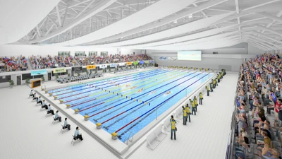 大和工業アリーナ姫路、2026年10月開館へ｜手柄山に50mプールと大型アリーナが誕生